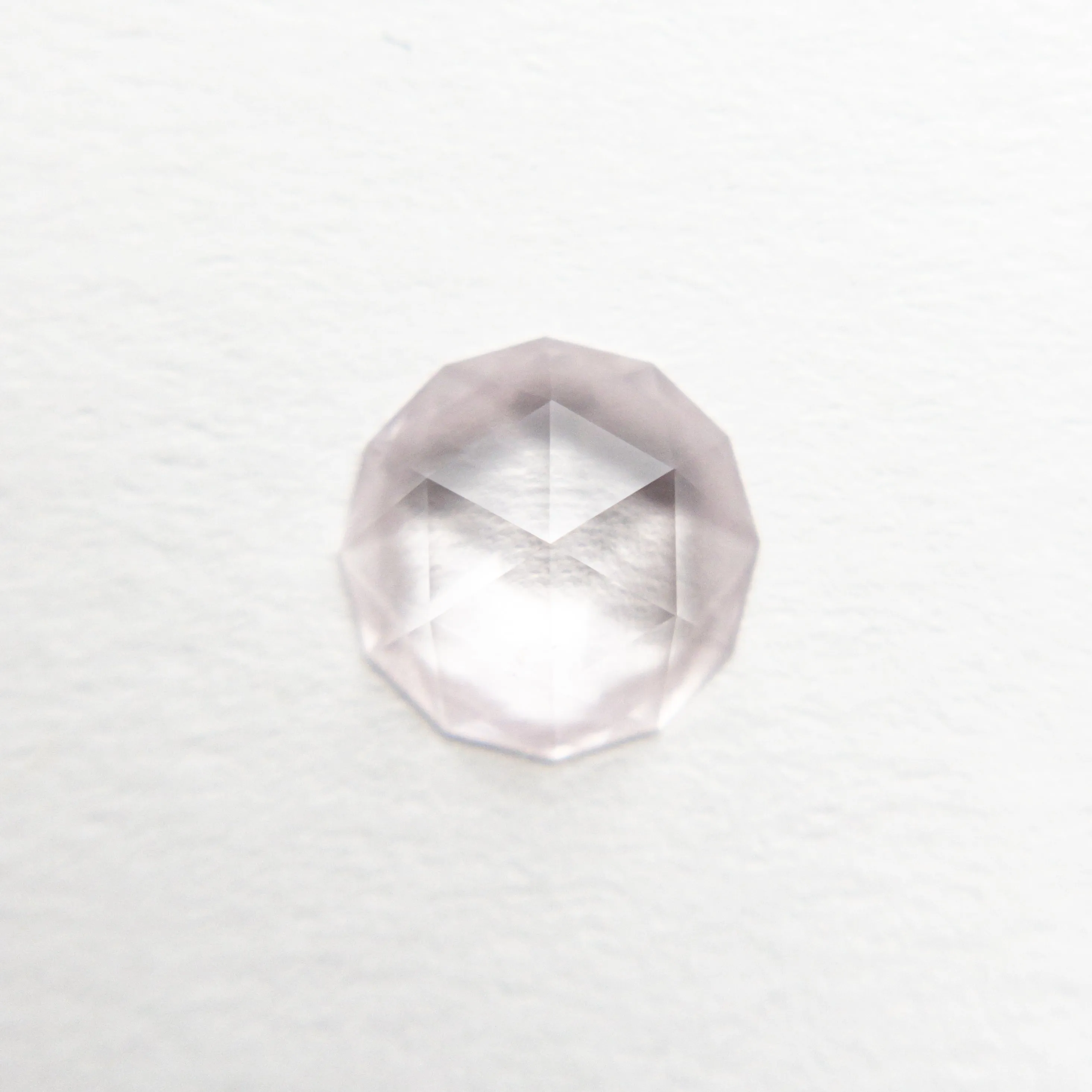 0.99ct 7.08x7.06x2.68mm Geo Round Rosecut Sapphire 20824-01