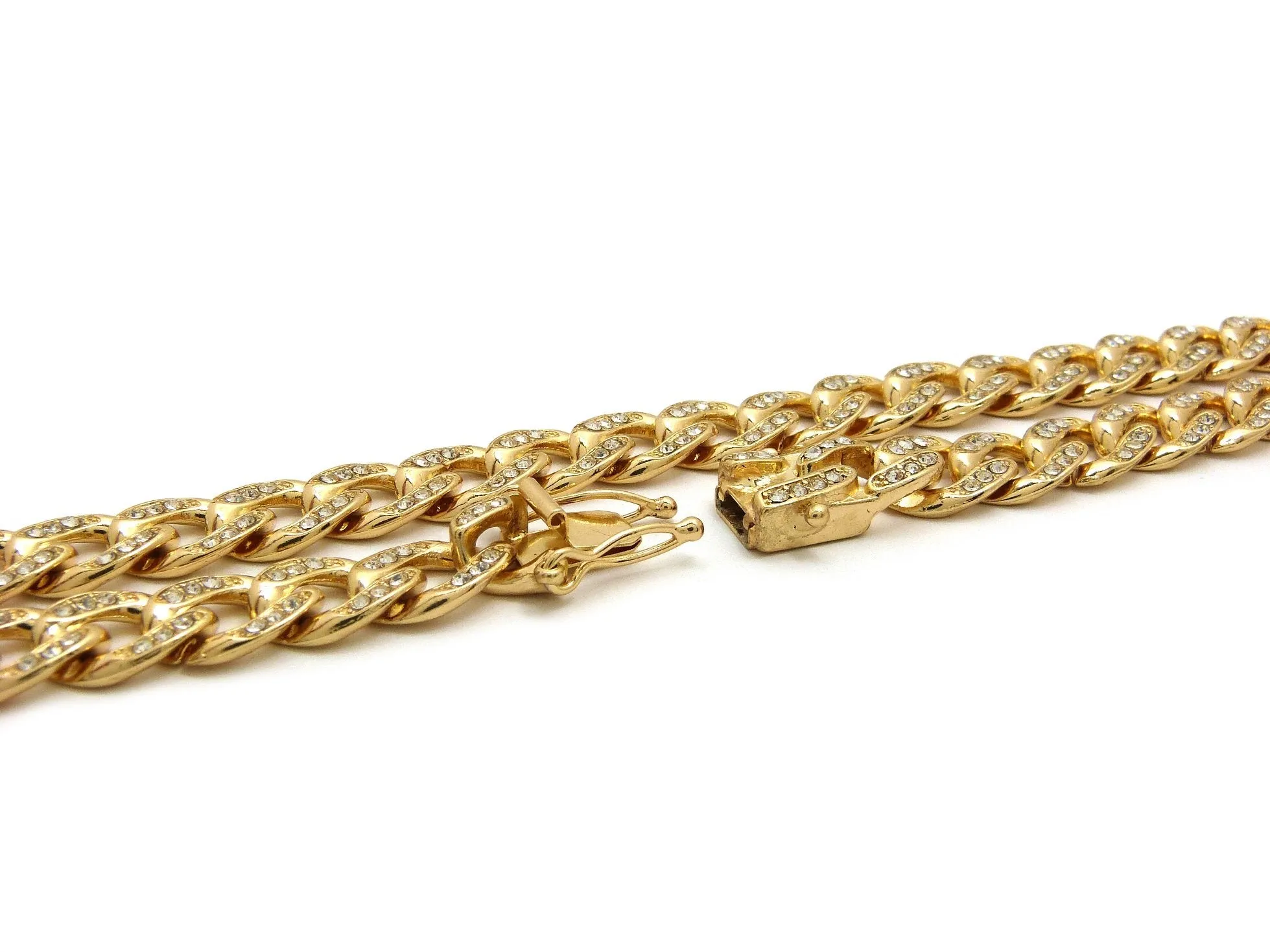 10mm Bling Cuban Link Chain