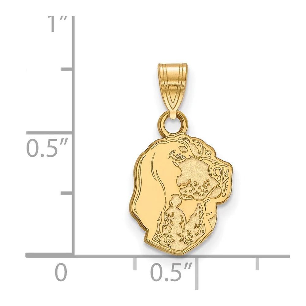 14k Yellow Gold U. of Tennessee Small Mascot Pendant