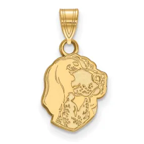 14k Yellow Gold U. of Tennessee Small Mascot Pendant