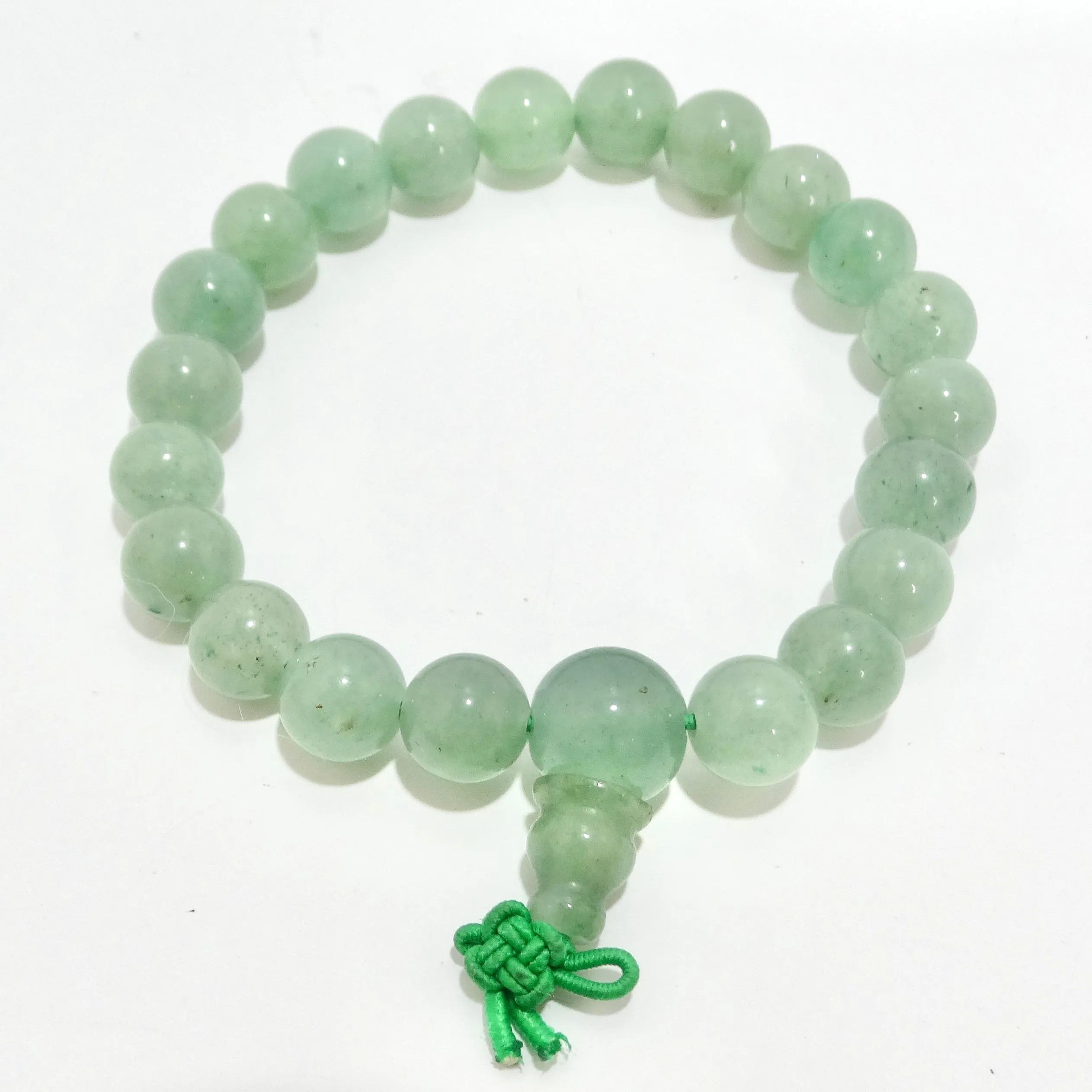 1970s Jade Jadeite Beaded Bracelet