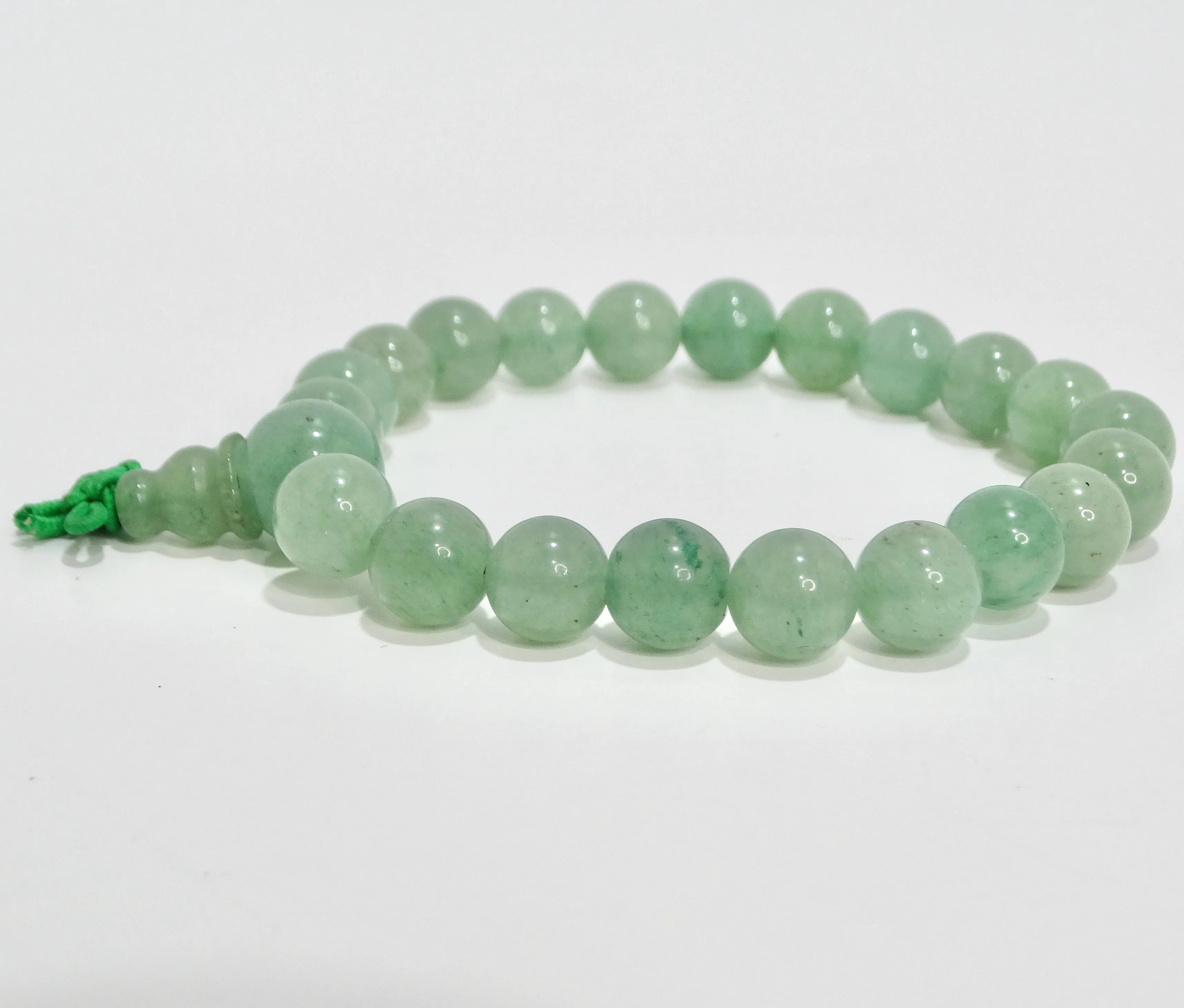 1970s Jade Jadeite Beaded Bracelet