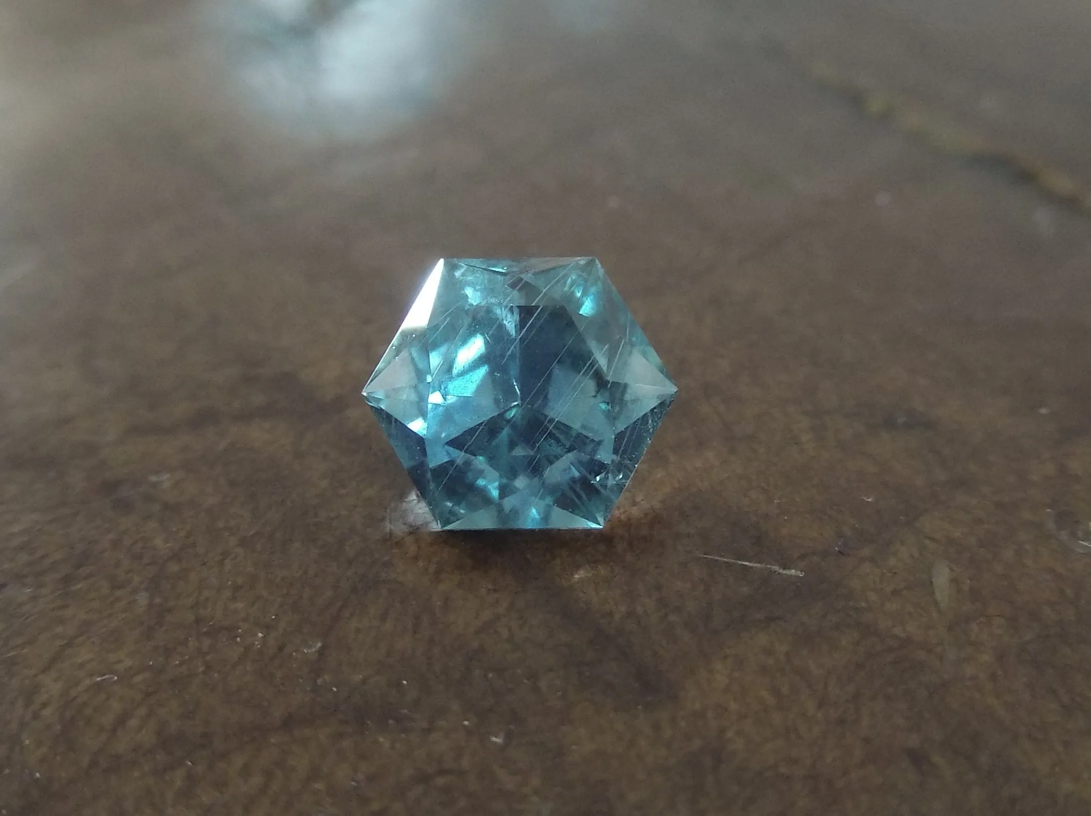 2.0ct CUSTOM CUT BY MIKE SOEBBING MONTANA SAPPHIRE