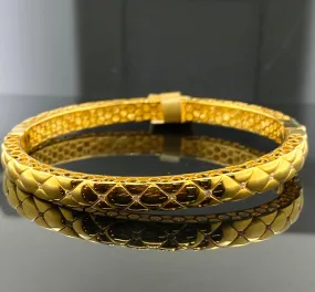 22k Solid Gold Elegant Bangle CB1365