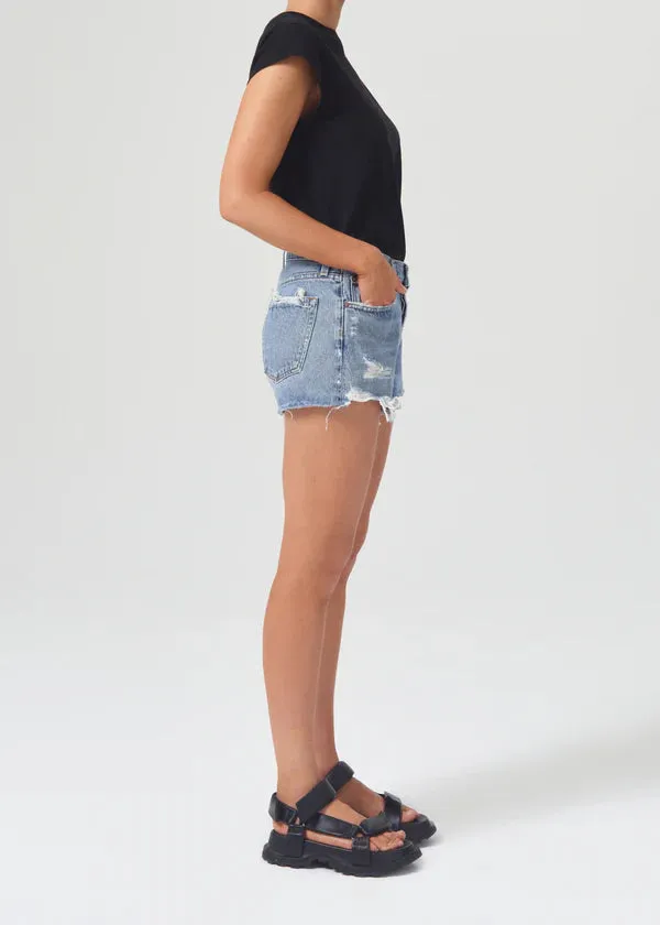 Agolde - Parker Vintage Cut Off Short - Grudge