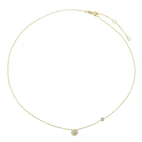 ALEXA DOUBLE DIAMOND NECKLACE