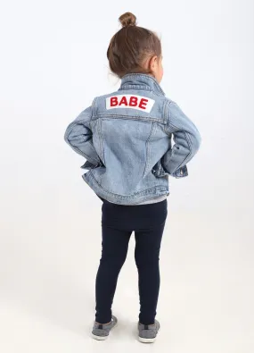 Babe Toddler & Baby Denim Jacket Light Wash