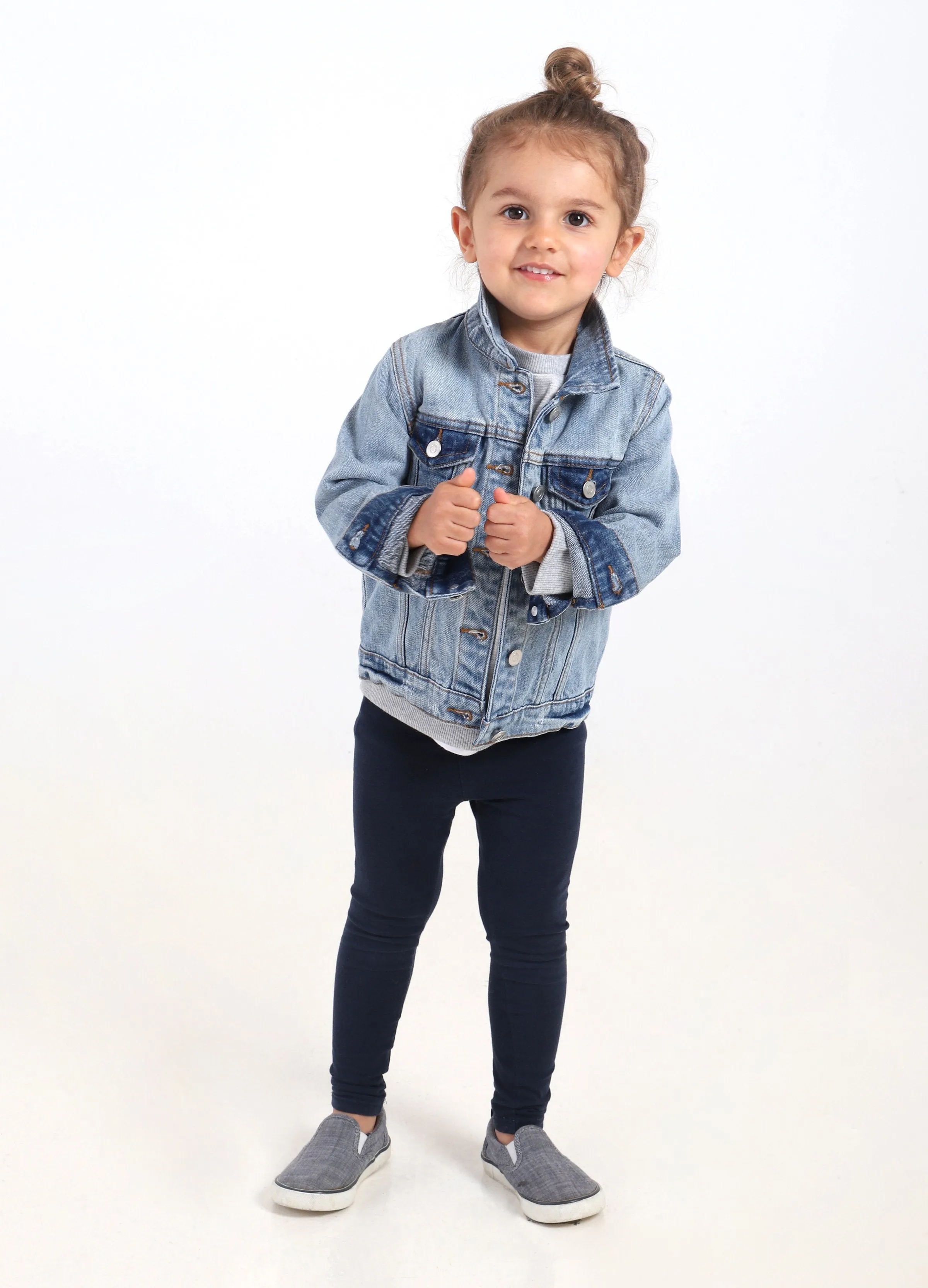 Babe Toddler & Baby Denim Jacket Light Wash