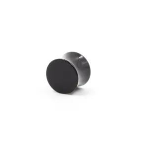 Black Double Flared Acrylic Plug