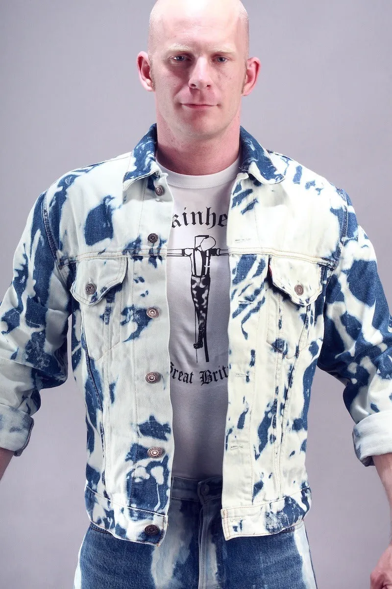 Bleached denim jacket - Levi's