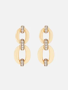 Catena Double Link Earring