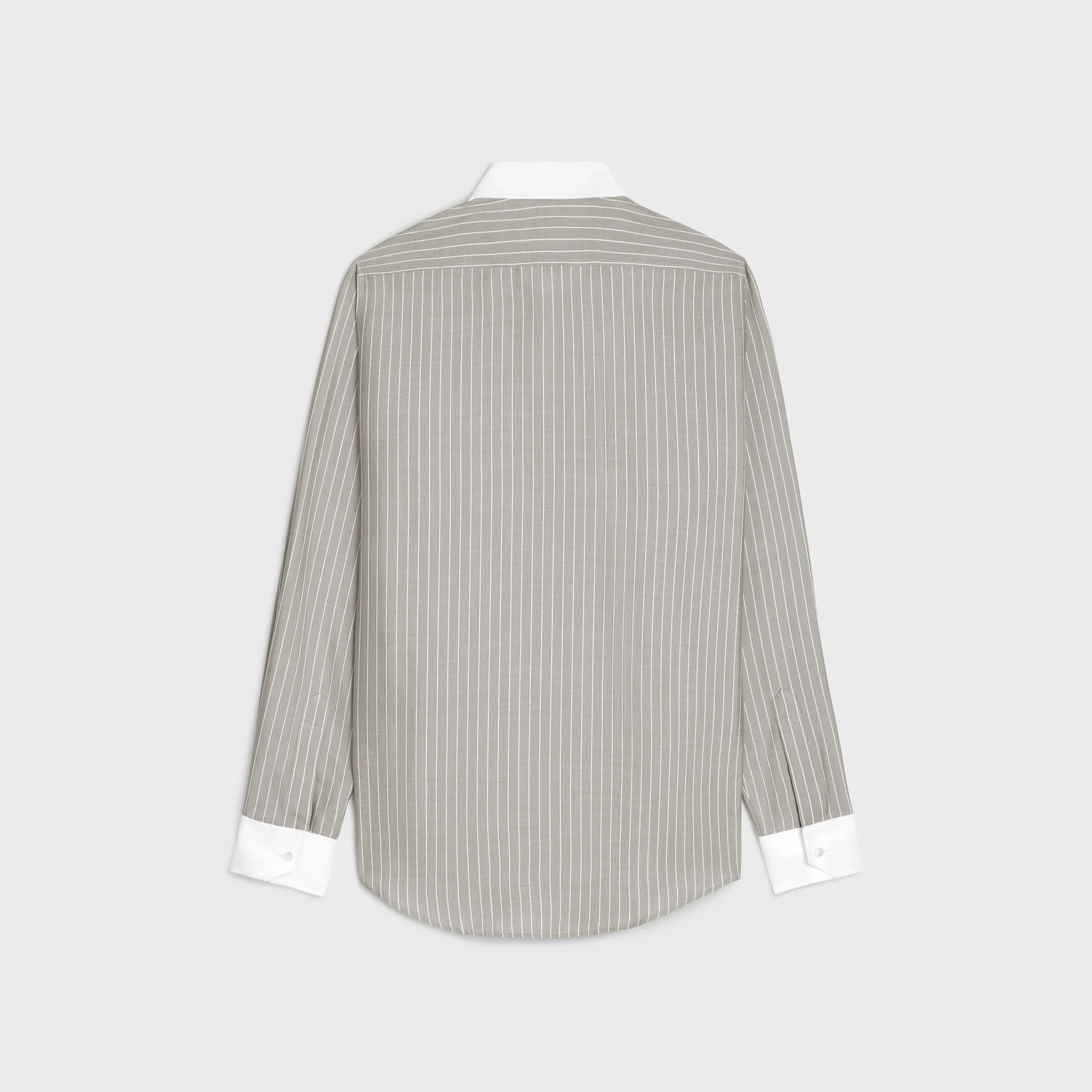 CELINE  | LOOSE CARNABY SHIRT IN STRIPED SILK 2C72A948S.18CI