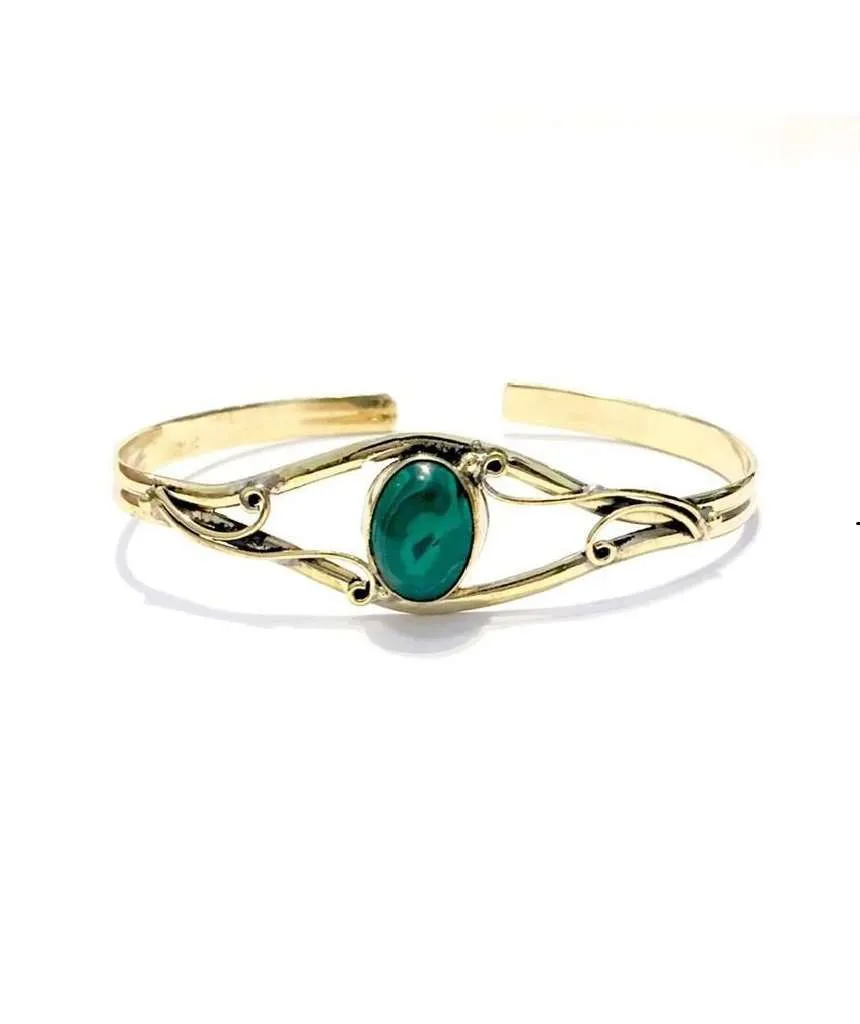 Centre Stone Bangle Bracelet