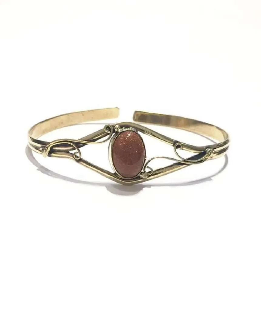 Centre Stone Bangle Bracelet