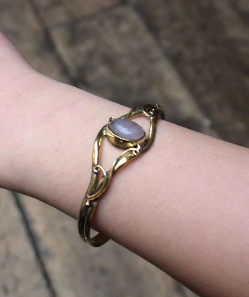 Centre Stone Bangle Bracelet