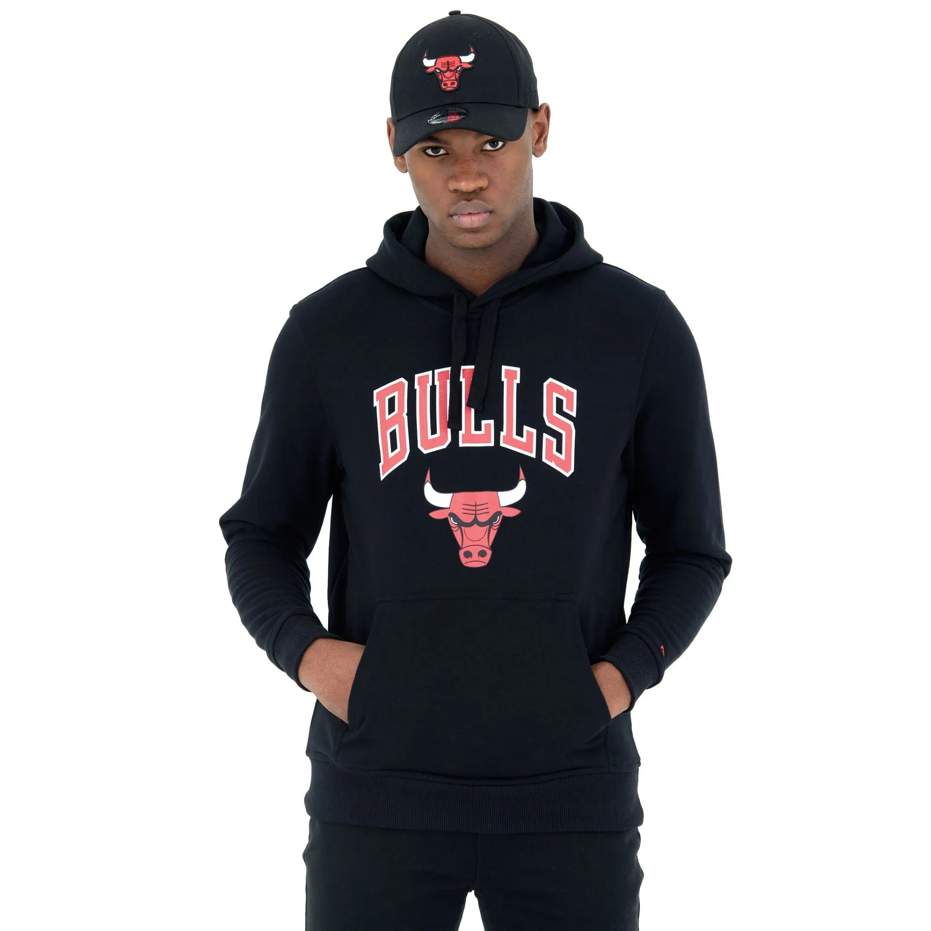 Chicago Bulls NBA Regular Black Pullover Hoodie