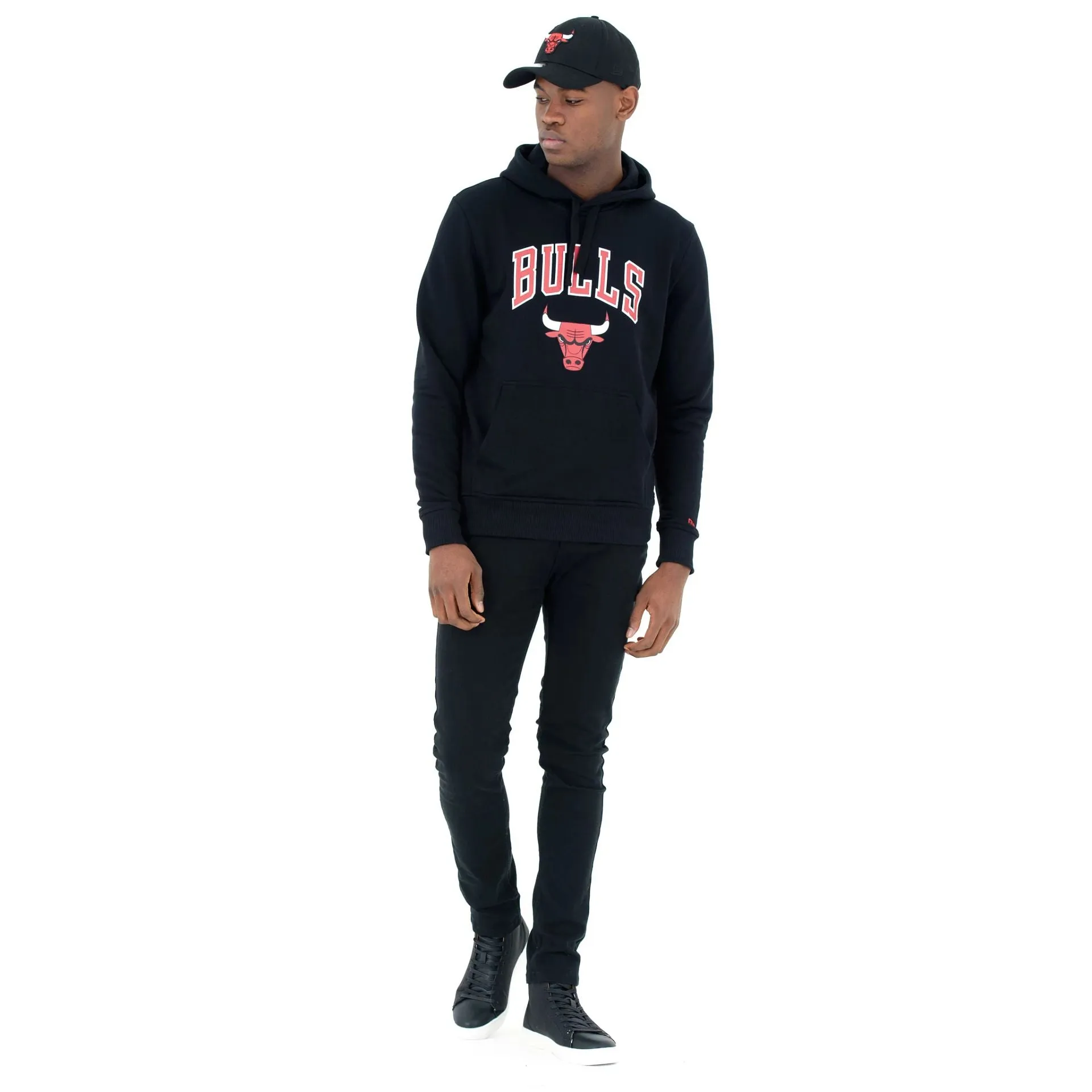 Chicago Bulls NBA Regular Black Pullover Hoodie