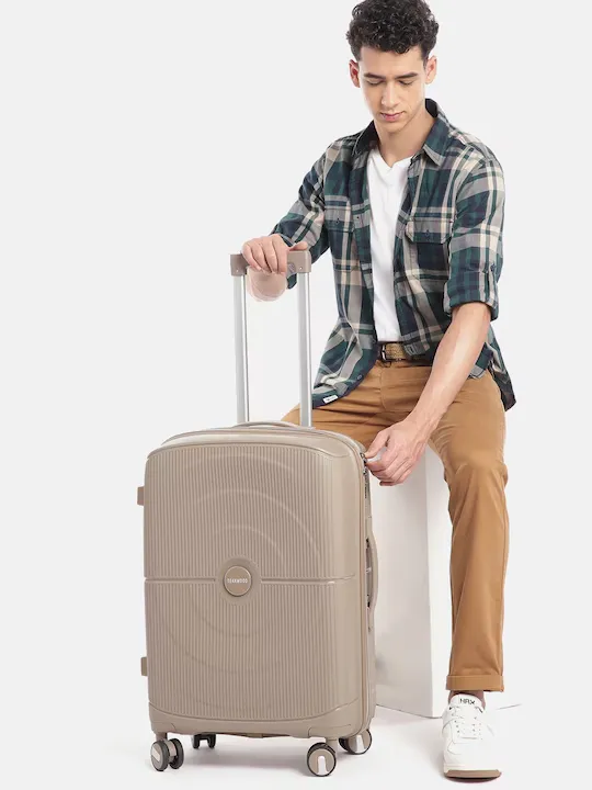 Circle  360-Degree Rotation Hard-Sided Trolley Bags