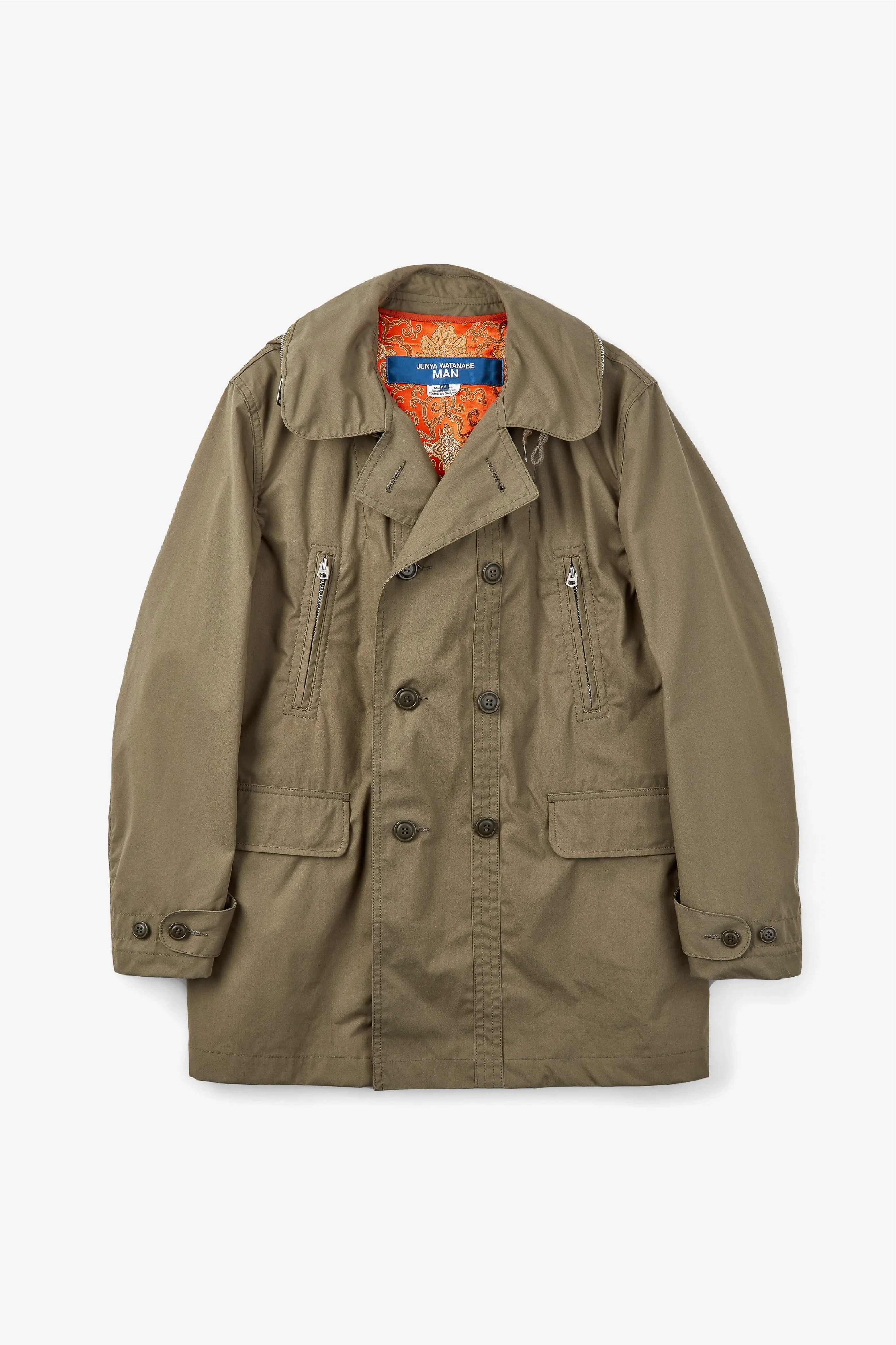 Convertible Double Breasted Jacket