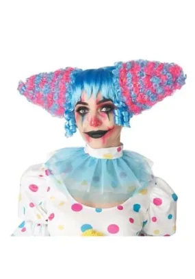 Cotton Candy Funhouse Clown Wig | Clown Accessories