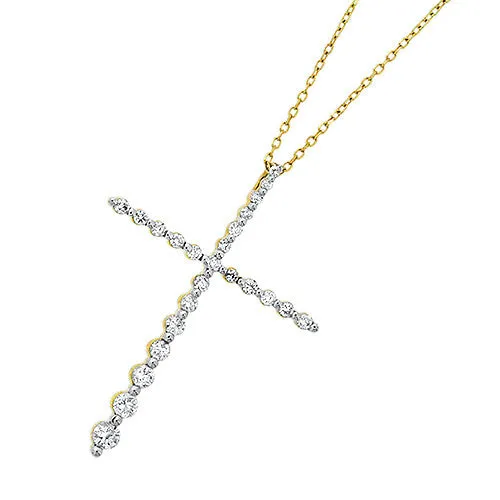 Cross Diamond Pendant