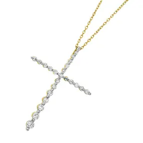 Cross Diamond Pendant