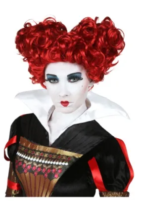 Deluxe Adult Red Queen Wig