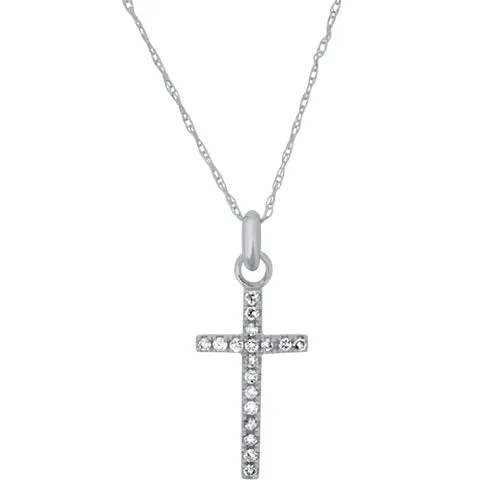 Diamond Cross Pendant