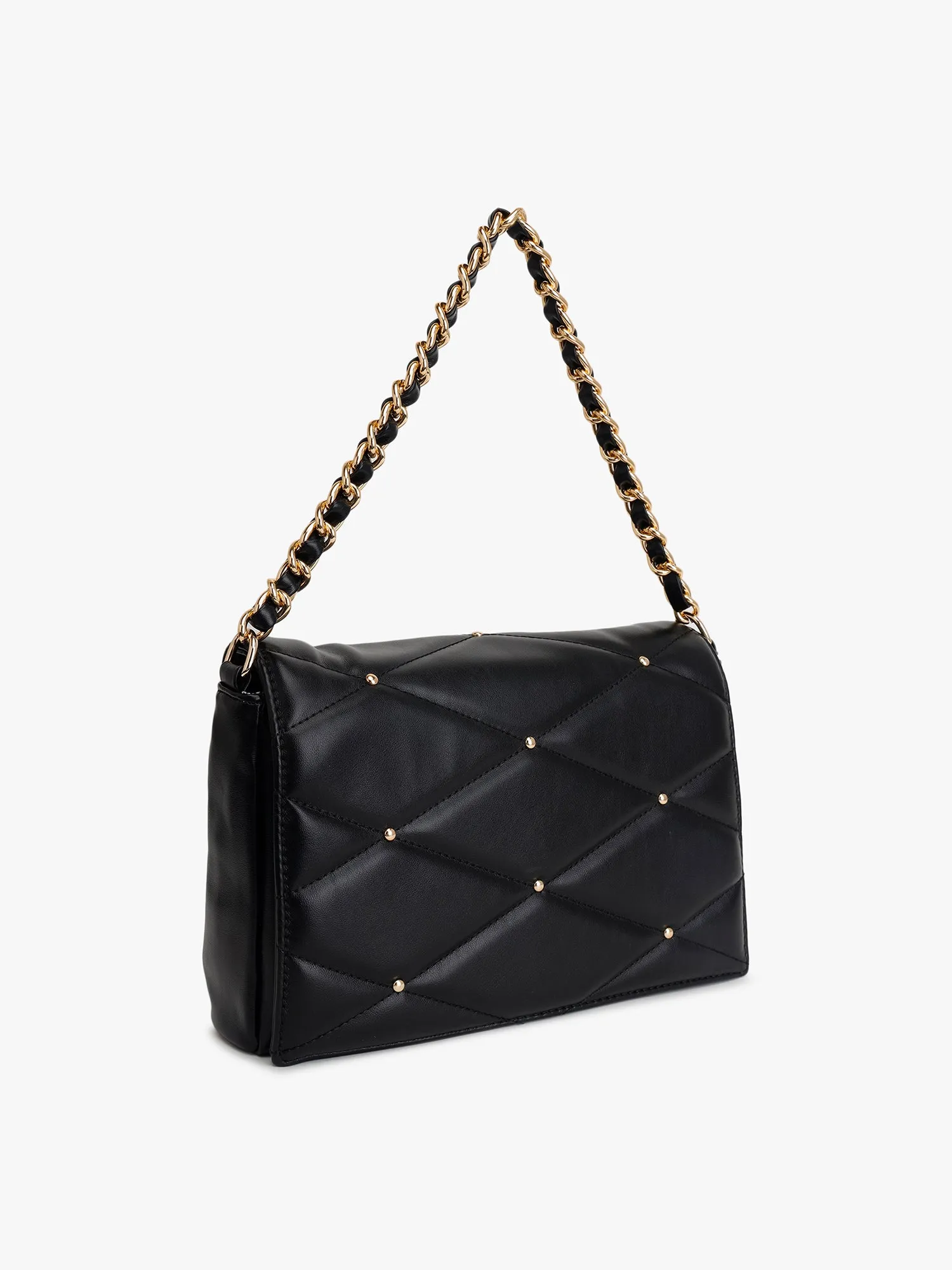 Diamond Quilted Chain Shoulder Bag