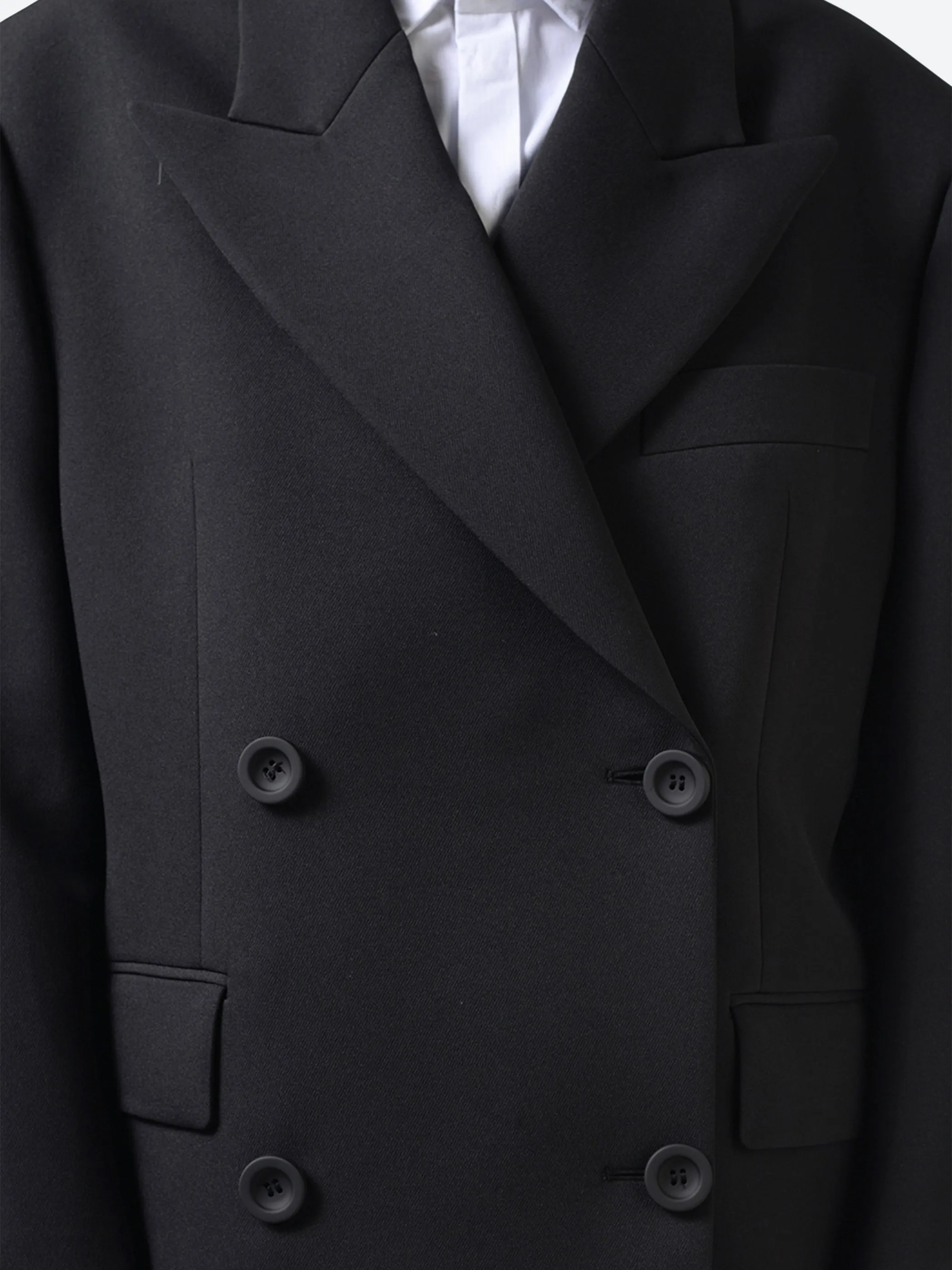 Double-Breasted Suit Jacket