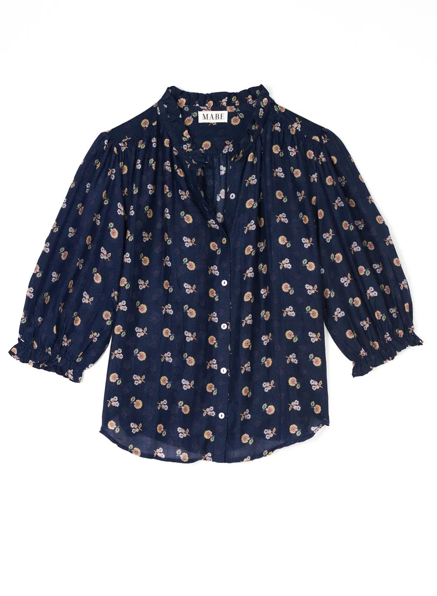 DULCIE PRINT L/S TOP