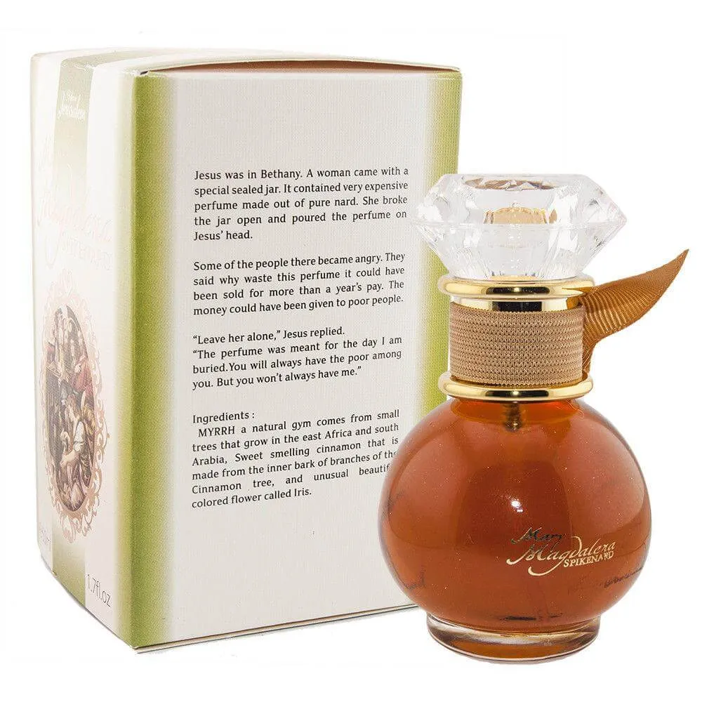 Eau de Toilette Mary Magdalena Spikenard Bible's Scent Green 1,7fl.oz (50 ml)