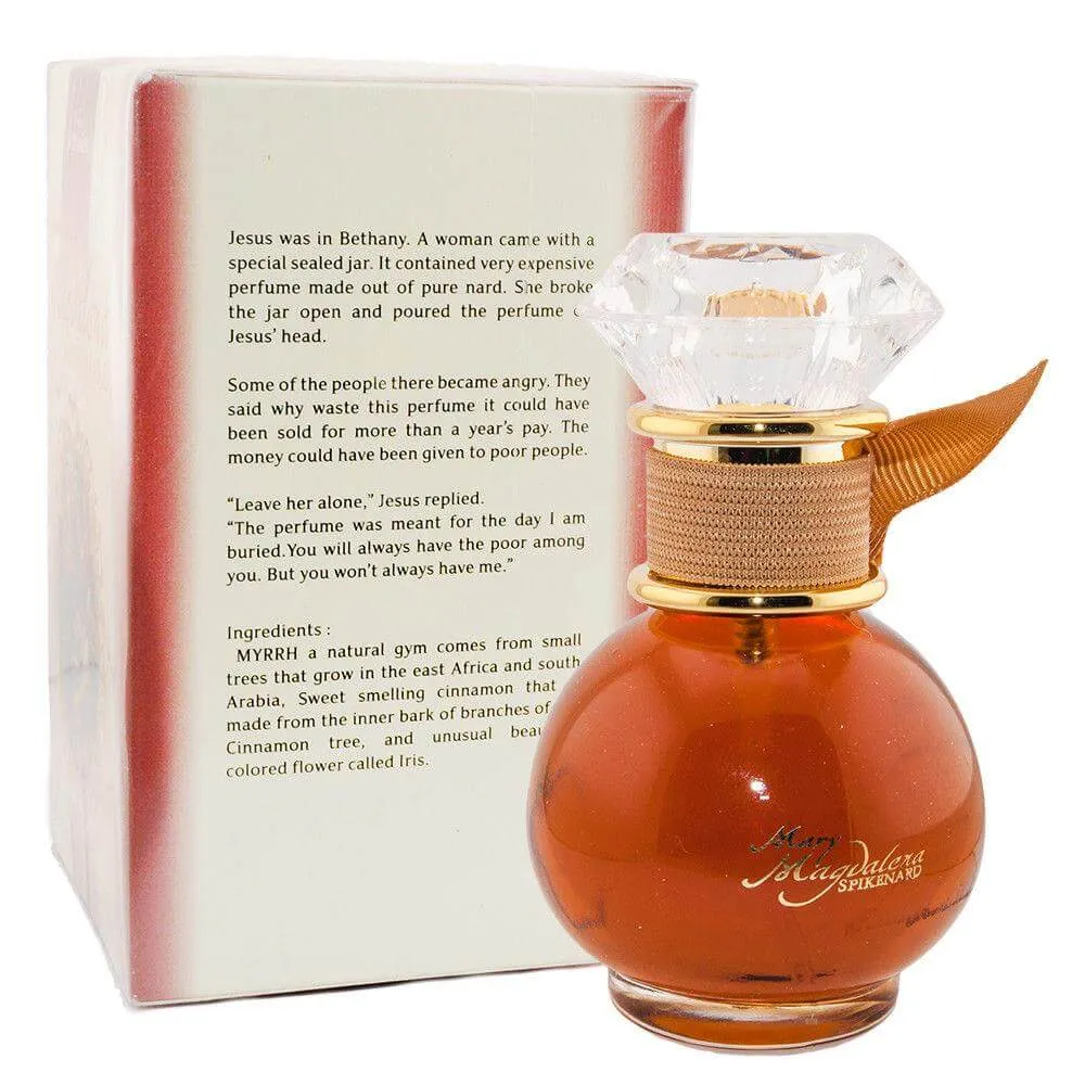 Eau de Toilette Mary Magdalena Spikenard Bible's Scent Red 1,7 fl.oz (50 ml)