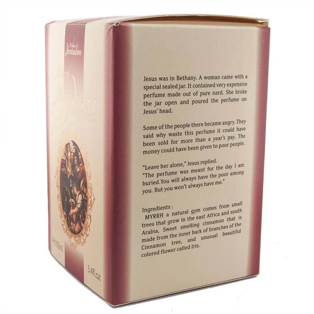 Eau de Toilette Mary Magdalena Spikenard Bible's Scent Red 3,3 fl.oz (100 ml)