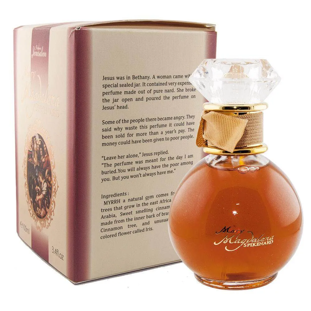 Eau de Toilette Mary Magdalena Spikenard Bible's Scent Red 3,3 fl.oz (100 ml)