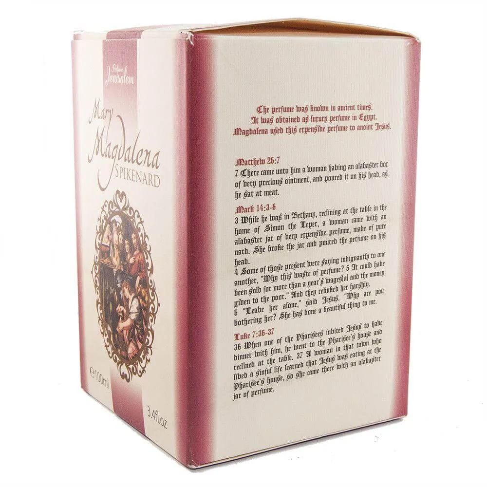 Eau de Toilette Mary Magdalena Spikenard Bible's Scent Red 3,3 fl.oz (100 ml)