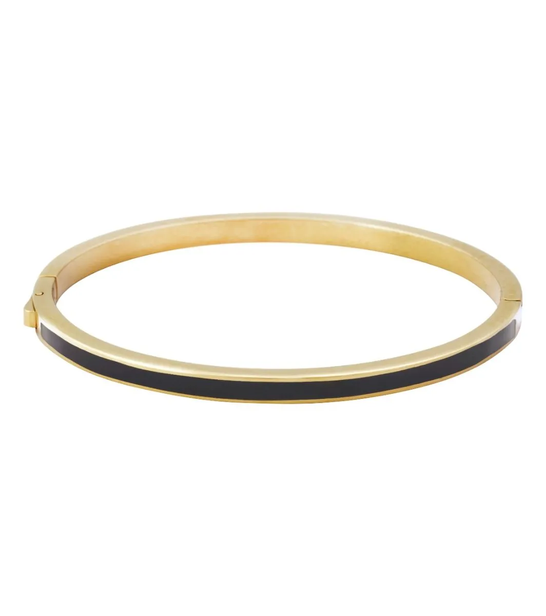 Edblad - Fave Bangle Black Gold