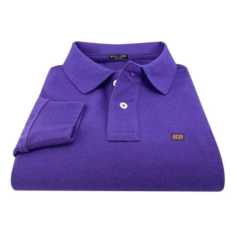 Embroidered Logo Men Polo Shirt