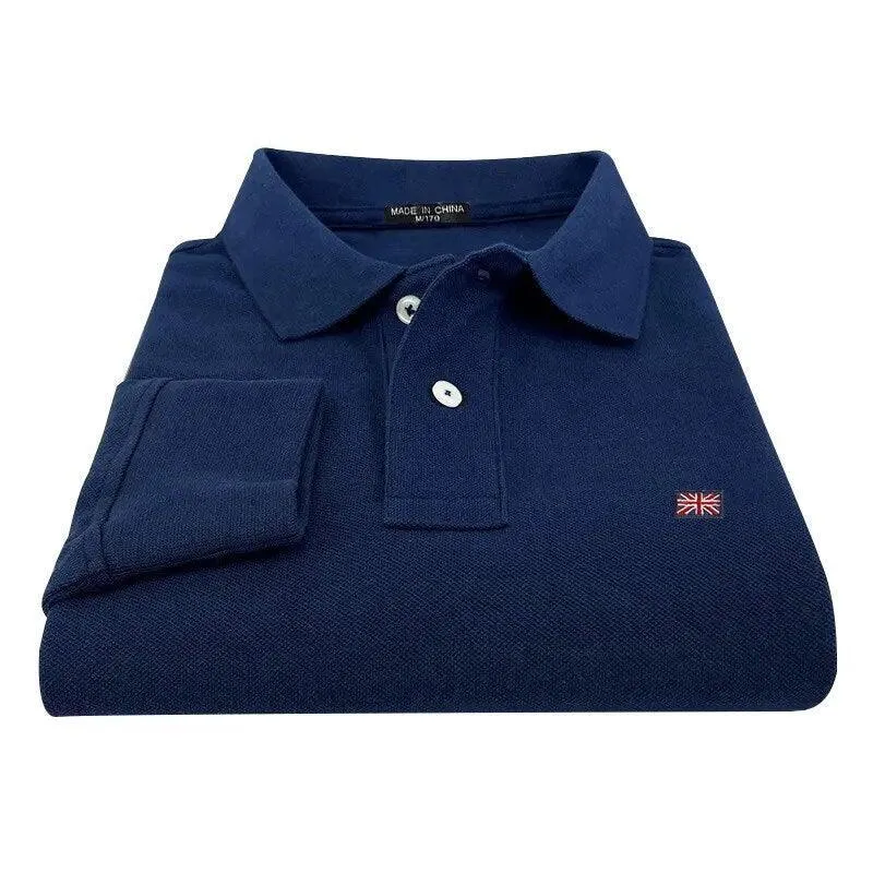 Embroidered Logo Men Polo Shirt