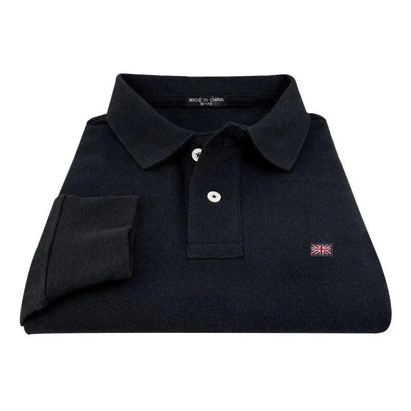 Embroidered Logo Men Polo Shirt