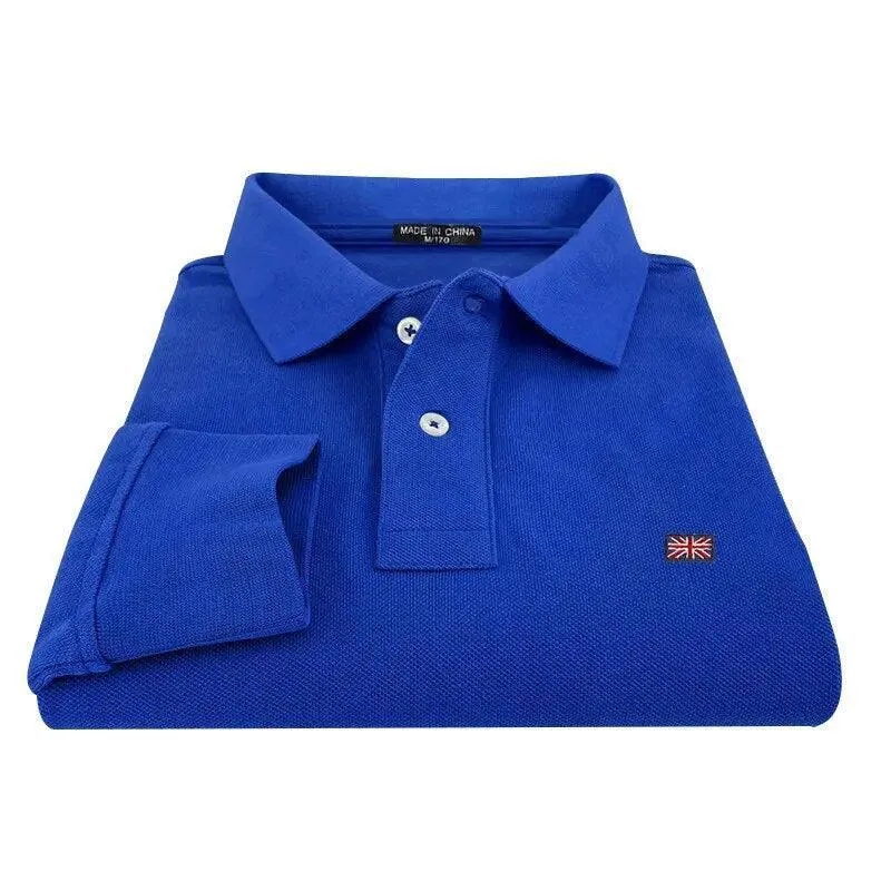 Embroidered Logo Men Polo Shirt