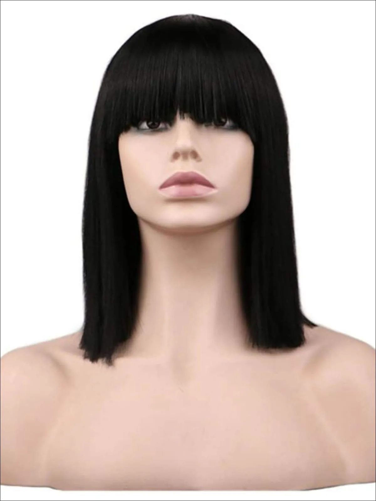 Girls Egyptian Cleopatra Style Wig with Bangs