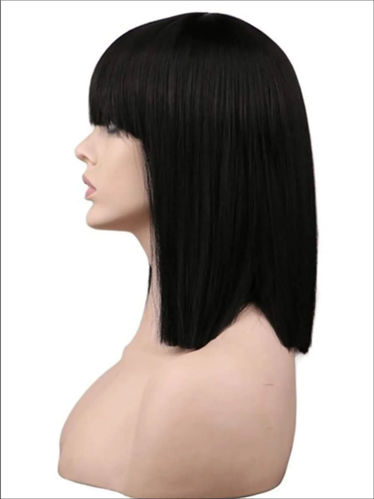 Girls Egyptian Cleopatra Style Wig with Bangs