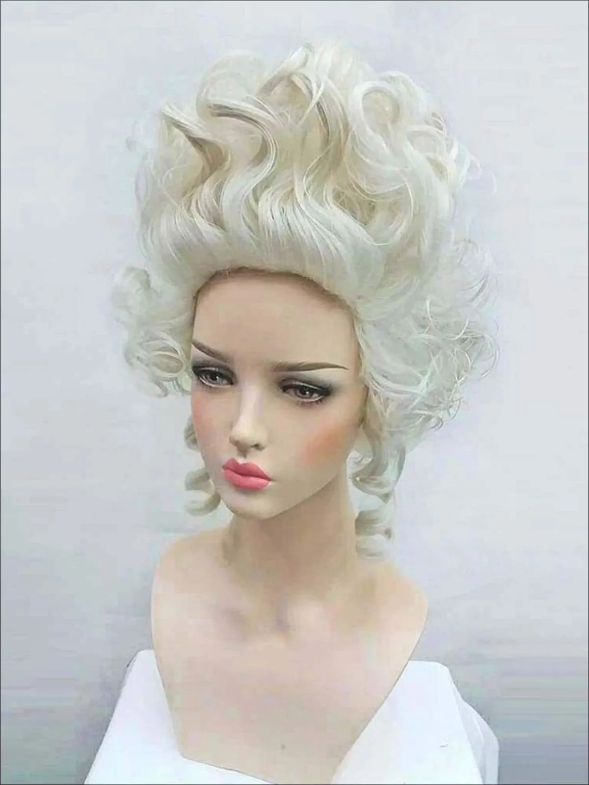 Girls Marie Antoinette Inspired Victorian Wig