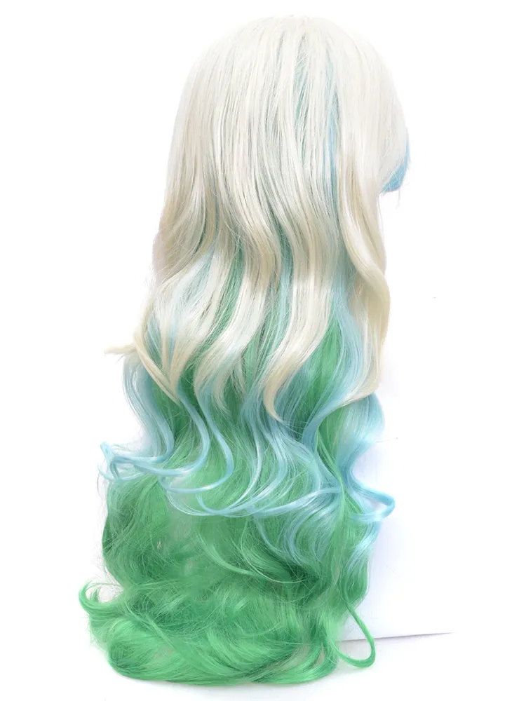 Girls Ombre Mad Scientist Hair Wig