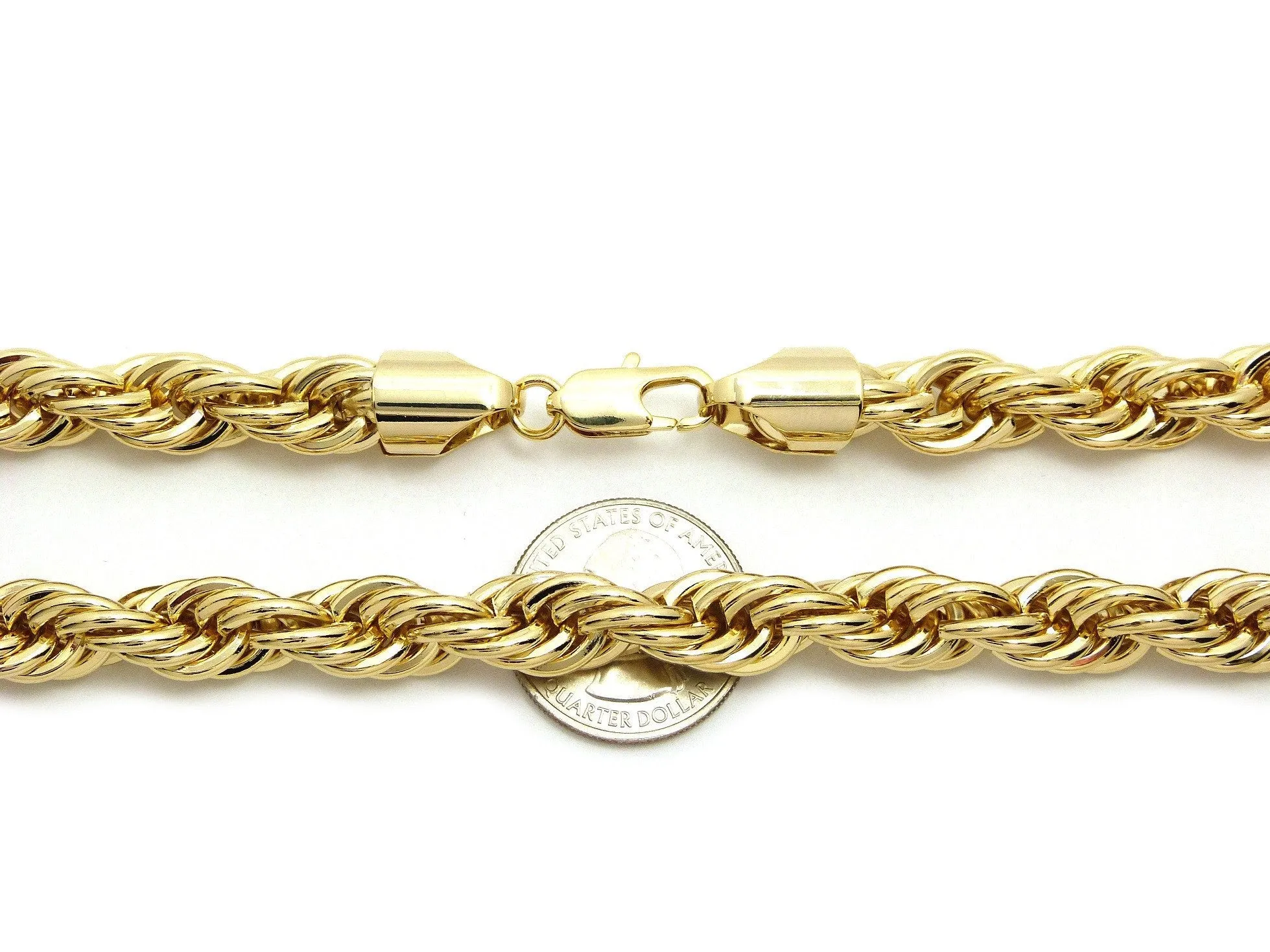 Gold Rope Chain (10mm)