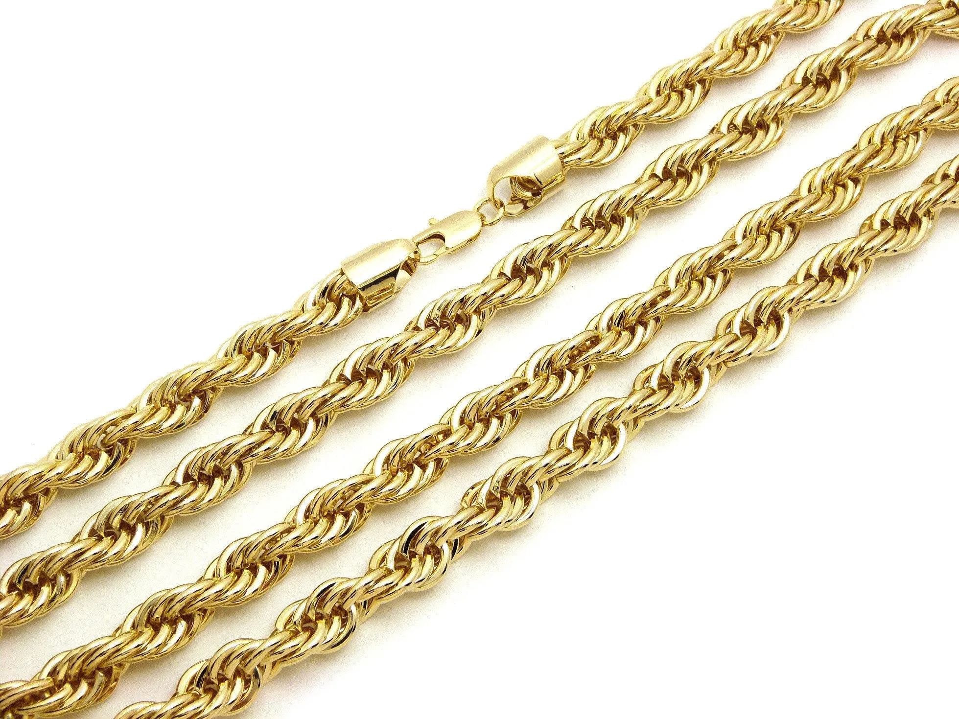 Gold Rope Chain (10mm)