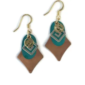 Grecian Vessel Earring