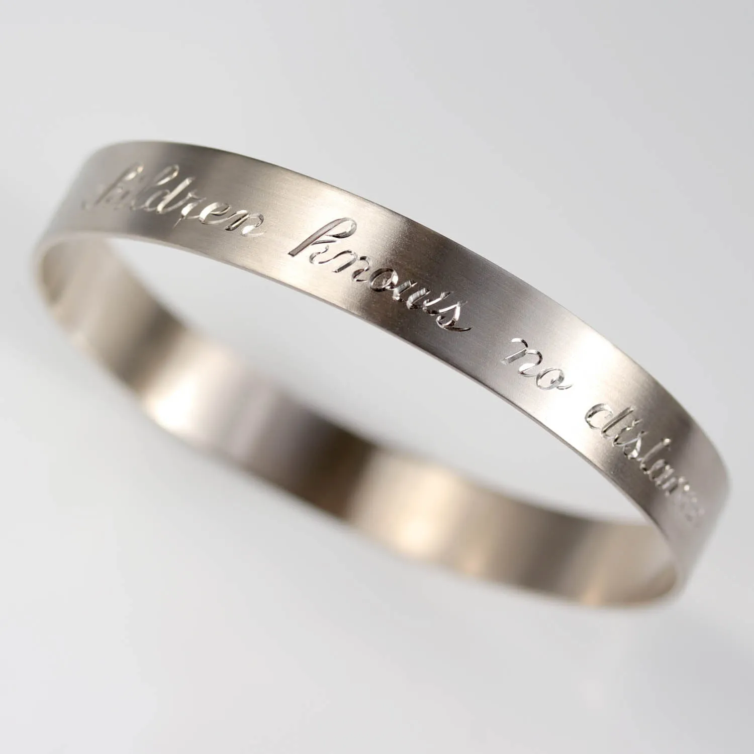 Hand-engraved Bangle Bracelet