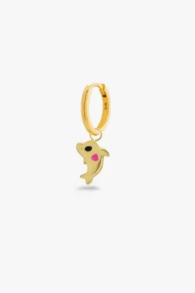 Happy Dolphin Earring